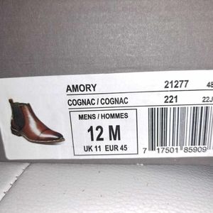 Men's leather dress shoe/boots